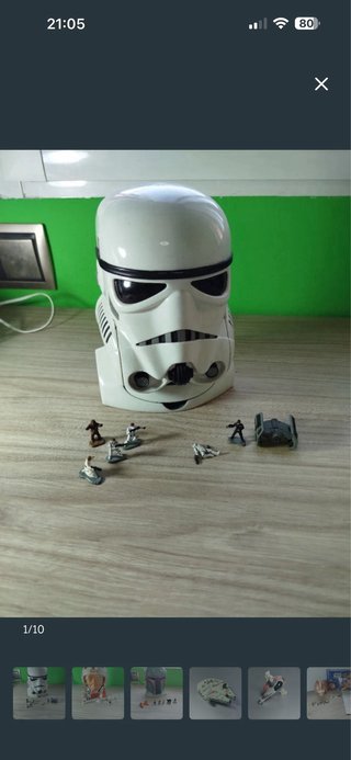 Cabezas Micromachines Star Wars