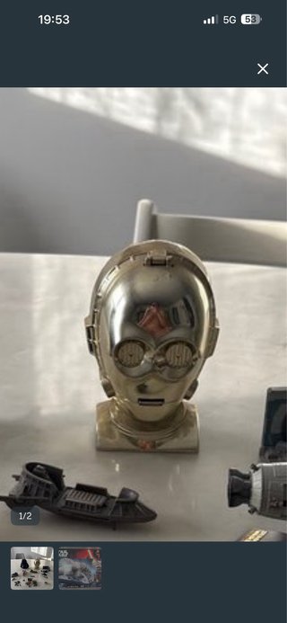 Cabezas Micromachines Star Wars