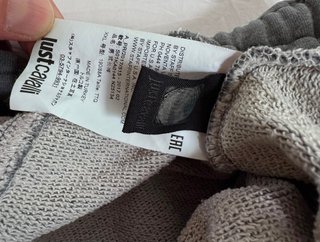 Shorts Just Cavalli ricamo giaguaro grigio XXL