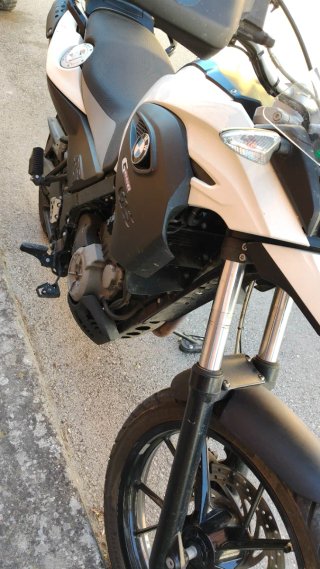 BMW G 650 GS Adventure 2016 Blanca/Negra