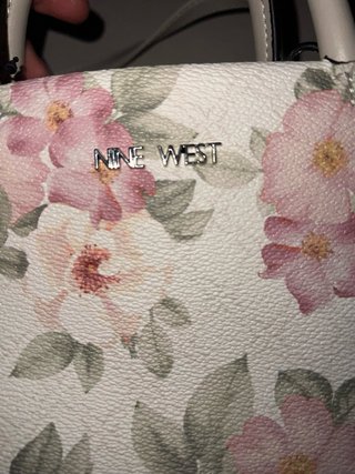 Bolso mini Nine West floral nuevo con etiqueta