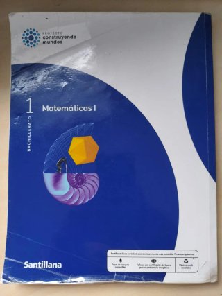 Matemáticas I 1 Bachillerato