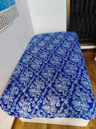 Cama Arcón Blanca 105x190 + Colchón