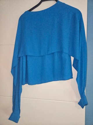Blusa Roberto Verino Azul Talla M
