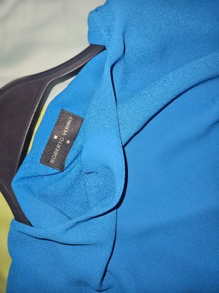 Blusa Roberto Verino Azul Talla M