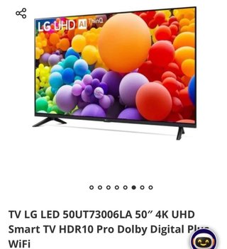 TV LG LED 50 4K UHD Smart TV HDR10