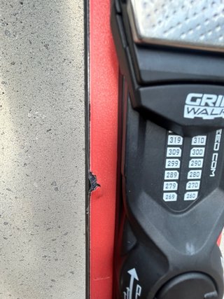 Esquís Blossom Turbo AM85 178 + Fijaciones GripWal