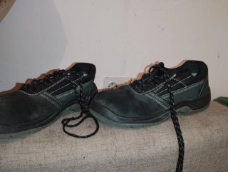 Botas de seguridad Black Leather