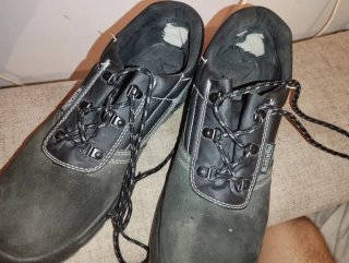 Botas de seguridad Black Leather