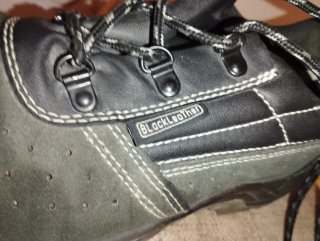 Botas de seguridad Black Leather