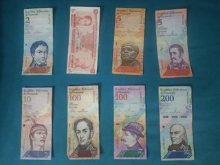 Lote 15 Billetes Venezuela Colección
