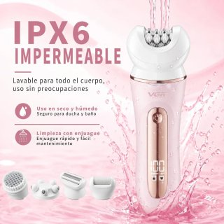 Depiladora VGR 751 Profesional Mujer 5 en 1