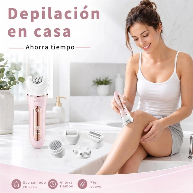 Depiladora VGR 751 Profesional Mujer 5 en 1
