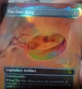 The One Ring LTR Magic The Gathering Carta