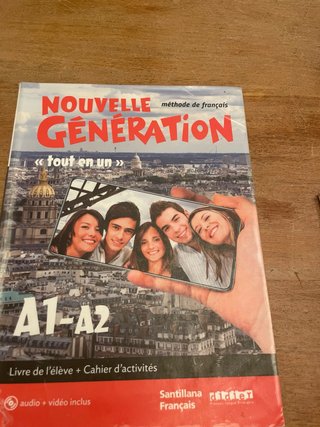 NOUVELLE GENERATION A1/A2 LIVRE/EXERCICES+CD+DVD