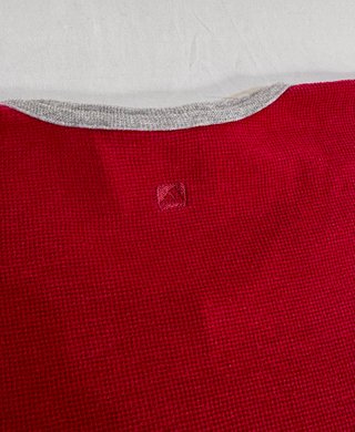 T-shirt Adidas Waffle Knit Bordeaux