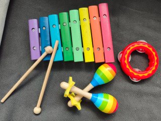 Juego instrumentos musicales infantiles