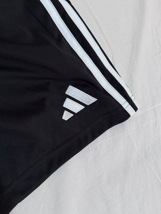 Shorts sportivi Adidas neri e bianchi XS