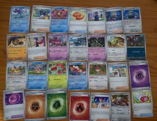 Lote Pokemon TCG: Latas, Monedas y Cartas