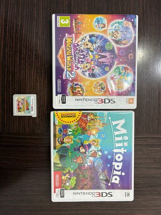 Pack 3 juegos Nintendo 3DS y 2DS