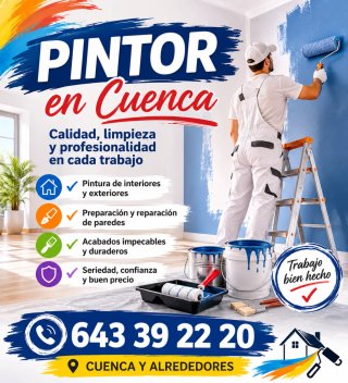 Pintor profesional Cuenca - Calidad y precio