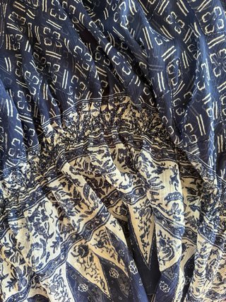 Copricostume Calzedonia fantasia blu