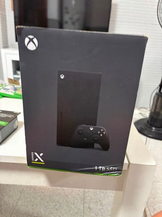 Xbox Series X 1TB + 2 mandos + 9 juegos