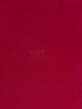 Polo BOSS Hugo Boss Pima Cotton Rosso