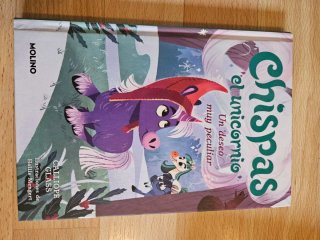 Libro Chispas el unicornio