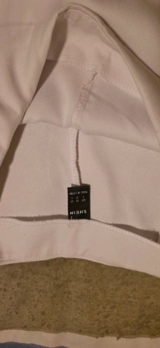 Falda pantalón blanca Talla S