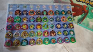 Estuche Colección Tazos Pokémon