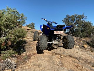 Yamaha Raptor 700R Azul