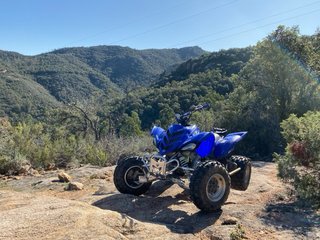 Yamaha Raptor 700R Azul