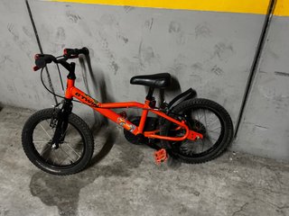 Bici infantil B'TWIN naranja