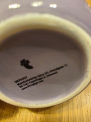Taza gato lila con sorpresa