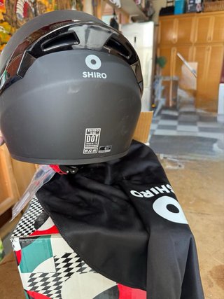 Casco SHIRO SH850 Full Face Negro Mate