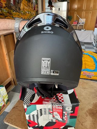 Casco SHIRO SH850 Full Face Negro Mate