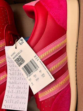 Zapatillas Adidas Barreda Lo Rojas Talla 40