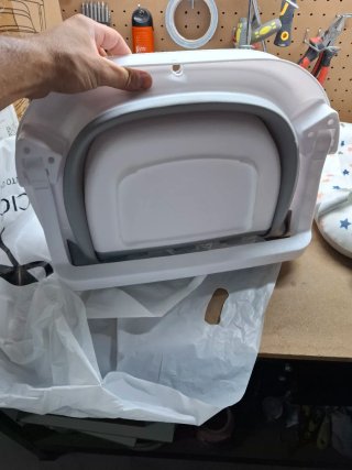 Vasca pieghevole portatile per neonati