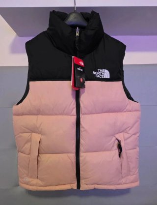 Chaleco The North Face Negro y Rosa Talla S