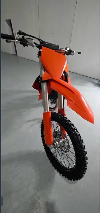 KTM 125cc Motocross 2025 Naranja