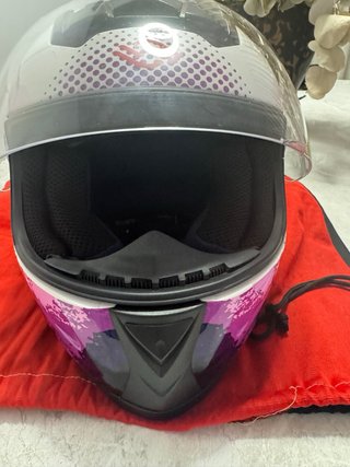 Casco Shiro Infantil Rosa