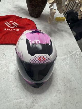 Casco Shiro Infantil Rosa