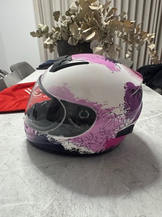 Casco Shiro Infantil Rosa