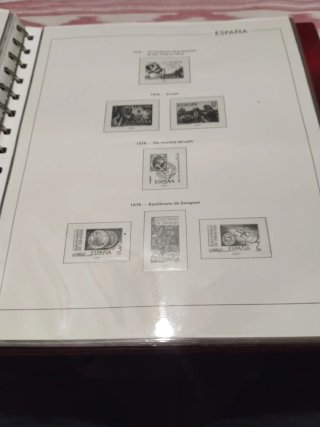 Hojas Edifil 1973 al 1979