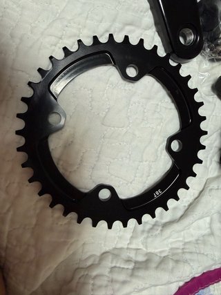 Juego Bielas MTB 170mm Negro