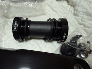 Juego Bielas MTB 170mm Negro