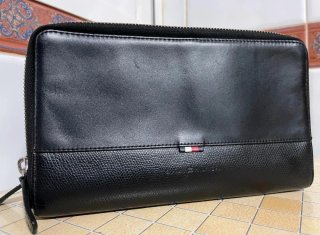 Cartera Tommy Hilfiger Negra Cremallera