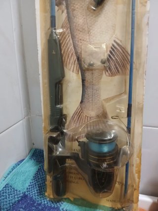 Caña de pescar y carrete Fishing Outfit