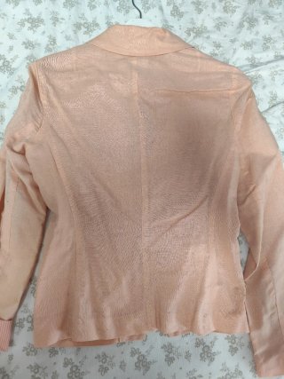 Chaqueta blazer salmón